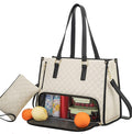 Fashionable Lunch Tote Bag Handbag With Purse, Large Capacity